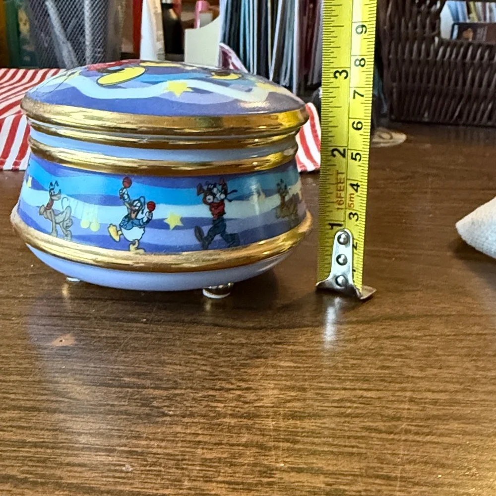 Mickey Mouse music jewelry box